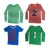 One Off Joblot Of 27 Boys Milibe T-Shirts 4 Styles Long & Sh wholesale long sleeves top wear