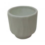 Wholesale Wholesale Joblot Of 96 Porcelain White Wave Patterned Candle