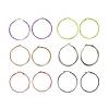 Wholesale Joblot Of 100 Ladies Mixed Hooped Earrings Various Colours & Sizes