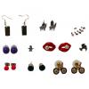 Wholesale Joblot Of 100 Mixed Fashion Jewellery Earrings Maj