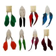 Wholesale Wholesale Joblot Of 100 Ladies Assorted Feather Earrings Fas