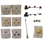 Wholesale Wholesale Joblot Of 100 Mixed Ladies Fashion Jewellery Ear C