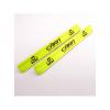 100 Pcs - CARN High Visibility Slap/Snap Bands - Reflective/