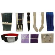 Wholesale Joblot Of 59 Assorted Wedding Items Cummerbunds, Braces, Bel