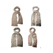 Wholesale COTTON BEADED BORDER SCARVES