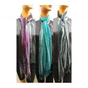 Wholesale Wholesale Joblot Of 24 Ladies Animal Print Tassel Scarves 4 