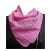 Wholesale Joblot Of 24 Ladies Pink Paisley Patterned Bandann handkerchiefs wholesale