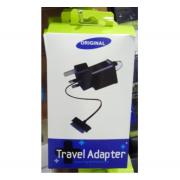 Wholesale Joblot Of 20 Travel 3 Pin UK Plug Charger With Data Cable Fo
