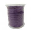 High Quality Pastel Purple Round Real Leather Cords 2mm Wide