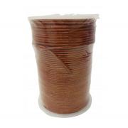 Wholesale High Quality Metallic Bronze Round Leather Cords 2mm Wide