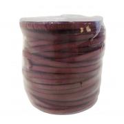 Wholesale Vintage Purple Flat Real Leather Cords 3mm X 1.2mm