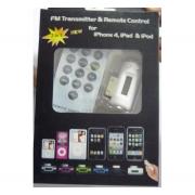 Wholesale FM Transmitter With Car Charger Remote For IPhone 4 3GS 3G 2