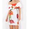 Bardot Flower Print Dress 