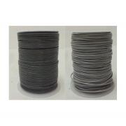Wholesale Grey Real Leather Round Cords 2 Shades 1mm Wide