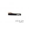 Black Acrylic Moustache Pattern Tie Clip