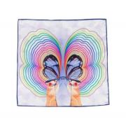 Wholesale Selection Of Printed 100% Silk Pocket Squares