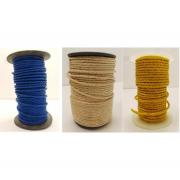 Wholesale Mixed Colour High Quality Braided Real Leather Cords 3mm Wid