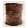 Black&Tan High Quality Braided Leather Cords 3mm Wide wholesale fabrics