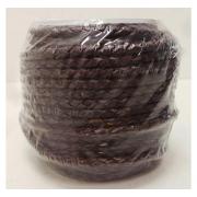 Wholesale Brown High Quality Braided Real Leather Cords 3mm Wide