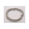 Ladies Silver Plated Stretch Bracelet