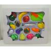  Dazzling Toys Fruits & Vegetables Velcro Play Set