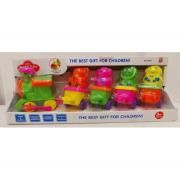Wholesale  Dazzling Toys 5 Piece Train With Removable Animals