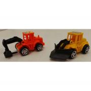 Wholesale Dazzling Toys Pull Back Construction Vehicles - Packs Of 6