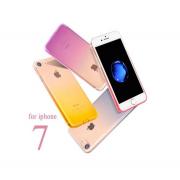 Wholesale Silicon Case Cover For Iphone 7 Gradient Colorful Soft Clear
