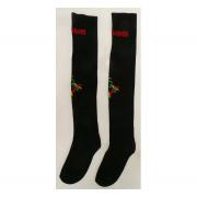 Wholesale Ladies Girls Havaianas Black Palm Tree Socks