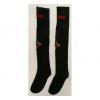 Ladies Girls Havaianas Black Palm Tree Socks