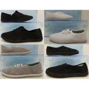 Wholesale Kids Teens Pumps Black, White & Grey