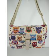 Wholesale Owl Fabric Canvas Cross-Body Bag