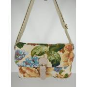 Wholesale Flower Fabric Canvas Cross-Body Bag