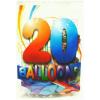 20pk Assorted Coloured Balloons wholesale classic toys