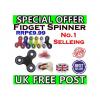 JOB LOT OF 100 Pieces Fidget Finger Hand New Spinner Focus  wholesale