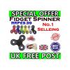 JOB LOT OF 100 Pieces Fidget Finger Hand New Spinner Focus  other toys wholesale