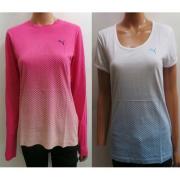 Wholesale Wholesale Joblot Of 10 Ladies Puma T-Shirts 2 Styles Long & 