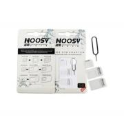 Wholesale 450 X NOOSY 4 In 1 Sim Card Adapter Mixed Colours 