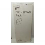 Wholesale One Off Joblot Of 75 MFI 800mm 2 Drawer Pack