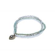 Wholesale Lovett & Co Elasticated Stretch 3 Row Fashion Bracelet