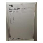 Wholesale One Off Joblot Of 62 MFI Base Clad On Panel Oak Veneer