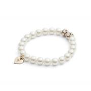Wholesale Lovett & Co Pearl And Crystal Detail Stretch Bracelet 