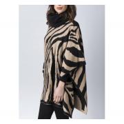 Wholesale Job Lot Branded Animal Print Poncho