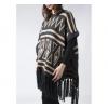 Wholesale Clearance Job Lot Branded Knitted Poncho wholesale
