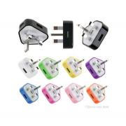 Wholesale Mains Charger USB 3 Pin UK For Smart Phones