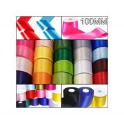 Wholesale Ribbon - 100mm Wide Satin Ribbon - Ivory