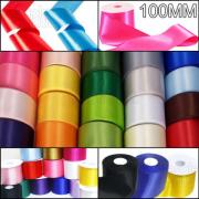Wholesale Ribbon - 40 Reels -100mm Wide Satin - Multiple Colours -
