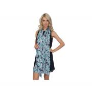 Wholesale Wholesale Job Lot Clearance Blue Floral Print Summer Viscose