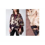 Wholesale Wholesale Job Lot Knitted Printed Ombre Shawl//Cape/Wrap