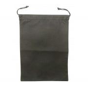 Wholesale One Off Joblot Of 120 Medium Sized Black Drawstring Bags